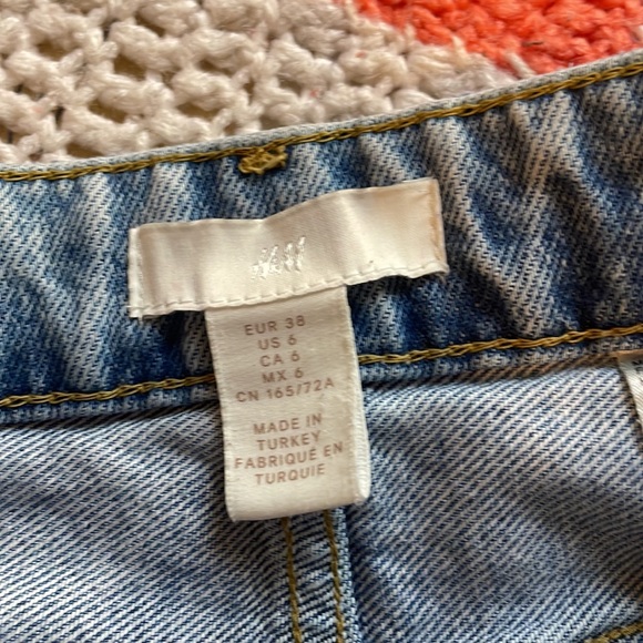 Size 6 womens straight leg H&M high rise jeans - Picture 8 of 17